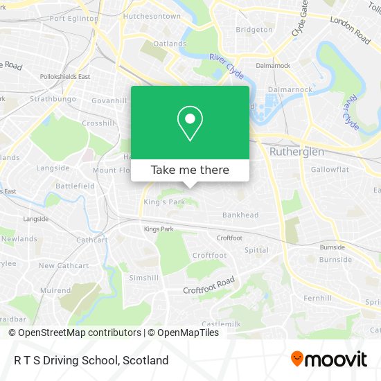 R T S Driving School map