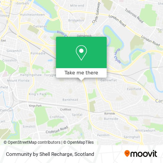 Community by Shell Recharge map