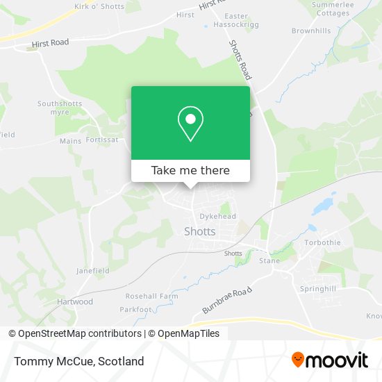 Tommy McCue map