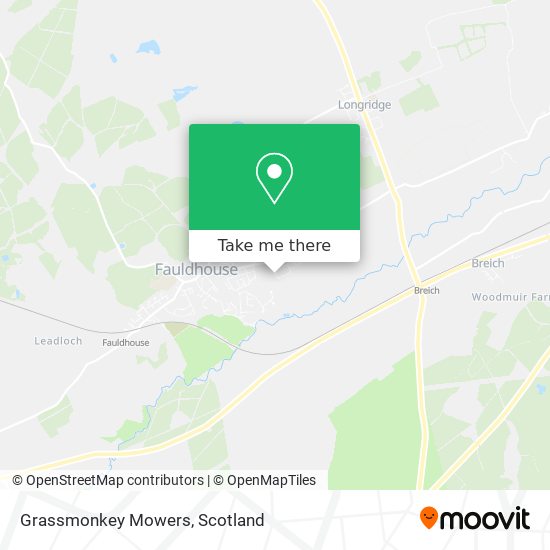 Grassmonkey Mowers map