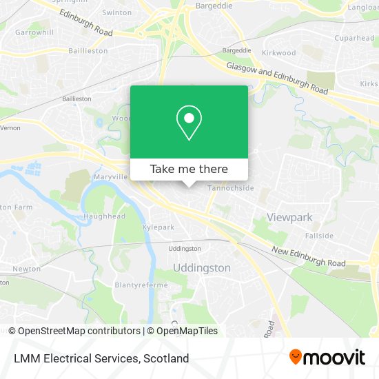 LMM Electrical Services map