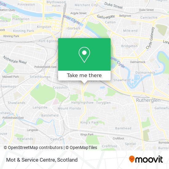 Mot & Service Centre map