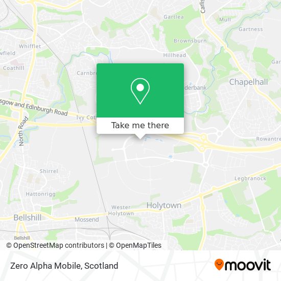 Zero Alpha Mobile map