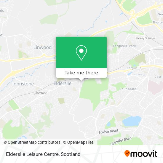 Elderslie Leisure Centre map