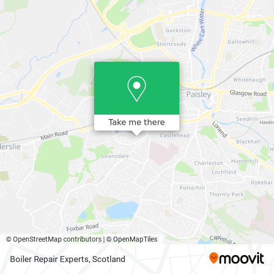 Boiler Repair Experts map