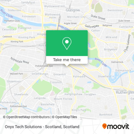 Onyx Tech Solutions - Scotland map