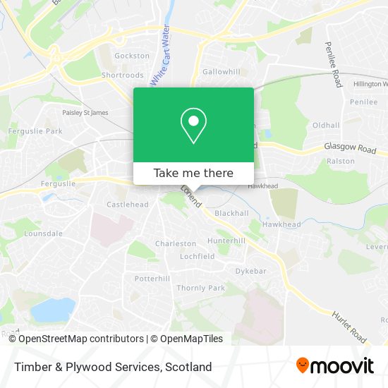 Timber & Plywood Services map