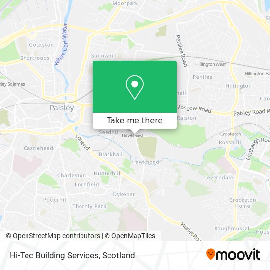 Hi-Tec Building Services map