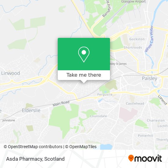 Asda Pharmacy map