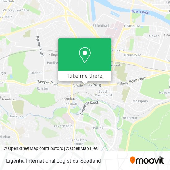 Ligentia International Logistics map