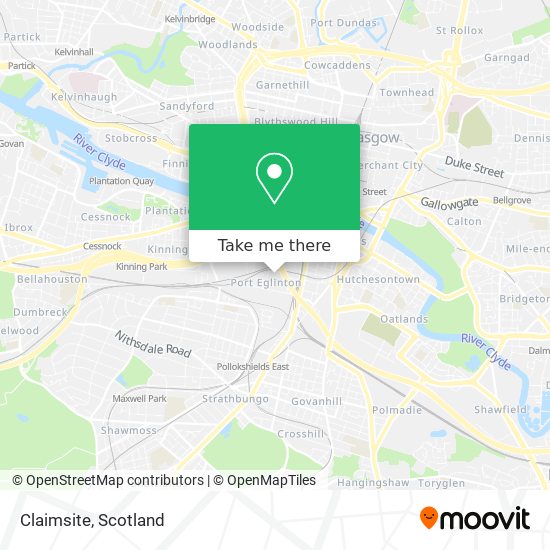 Claimsite map