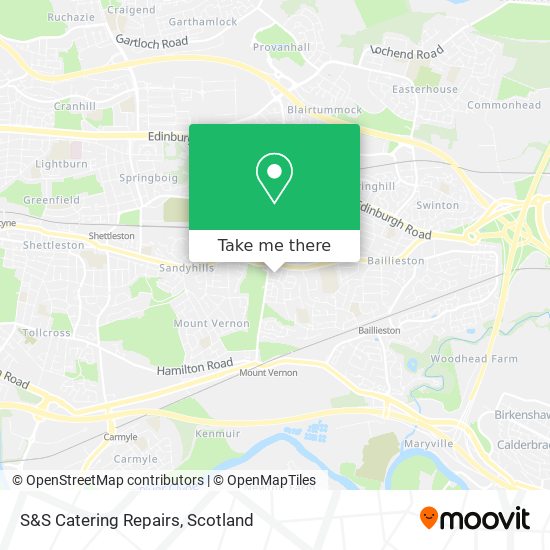 S&S Catering Repairs map