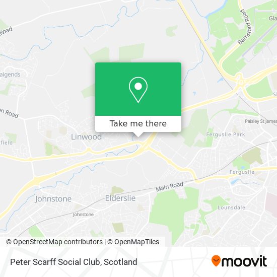 Peter Scarff Social Club map