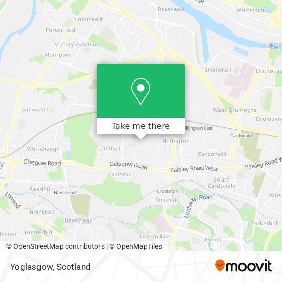 Yoglasgow map