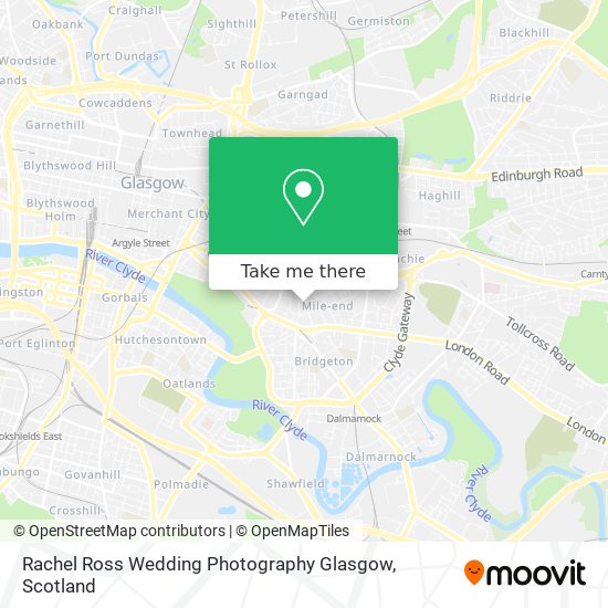 Rachel Ross Wedding Photography Glasgow map