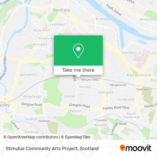 Stimulus Community Arts Project map