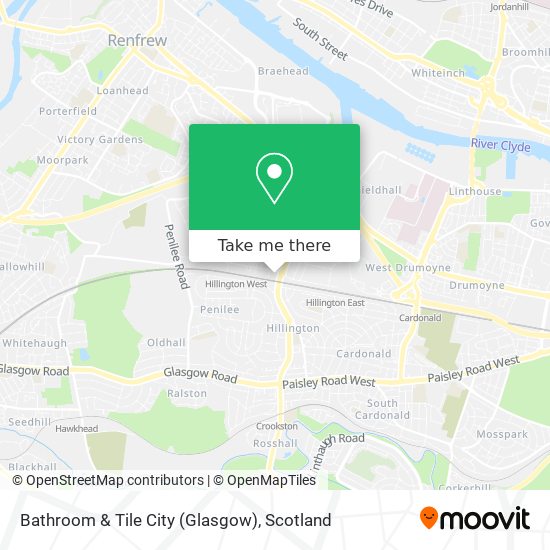 Bathroom & Tile City (Glasgow) map