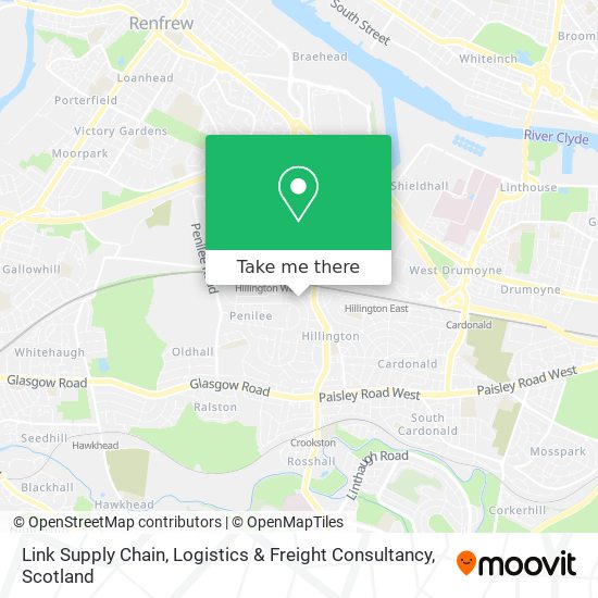 Link Supply Chain, Logistics & Freight Consultancy map