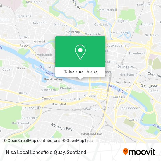 Nisa Local Lancefield Quay map