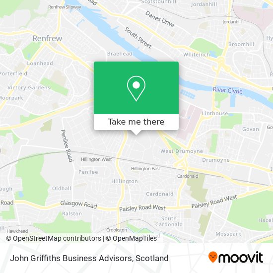 John Griffiths Business Advisors map