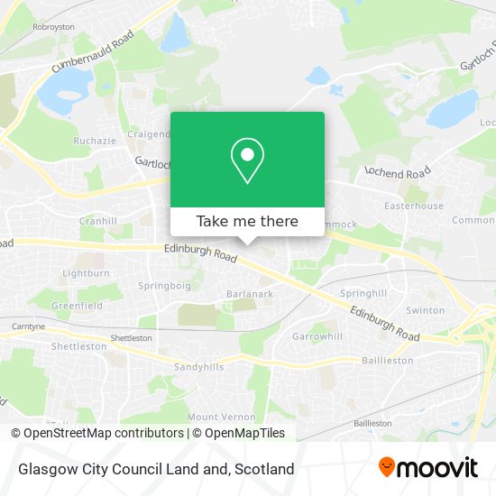 Glasgow City Council Land and map