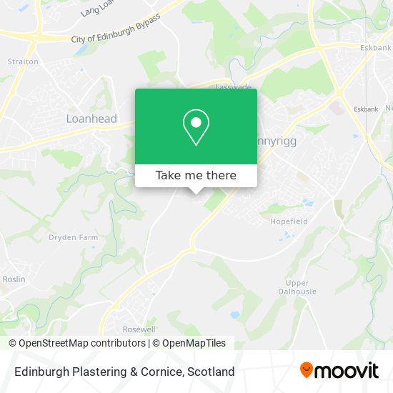 Edinburgh Plastering & Cornice map