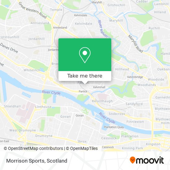 Morrison Sports map