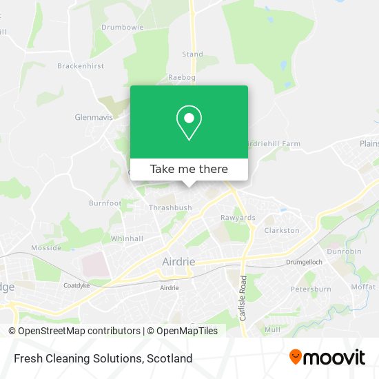 Fresh Cleaning Solutions map