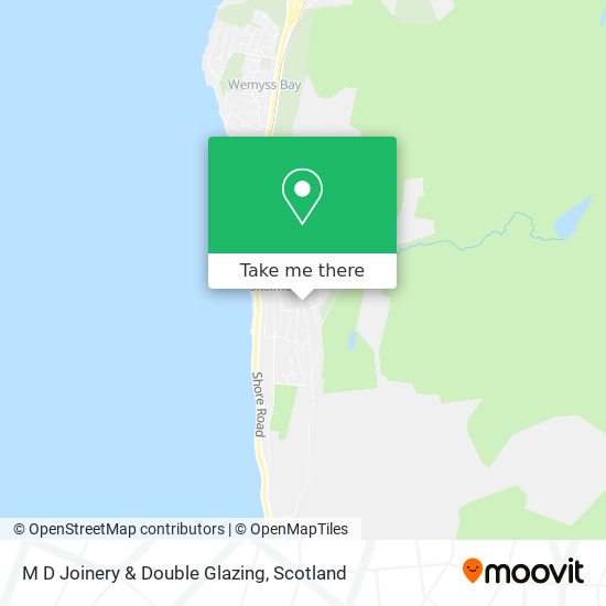 M D Joinery & Double Glazing map