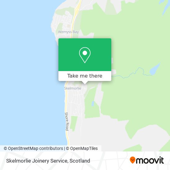 Skelmorlie Joinery Service map