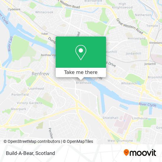 Build-A-Bear map