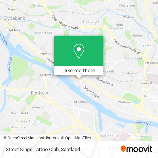Street Kings Tattoo Club map