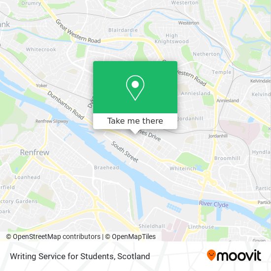 Writing Service for Students map