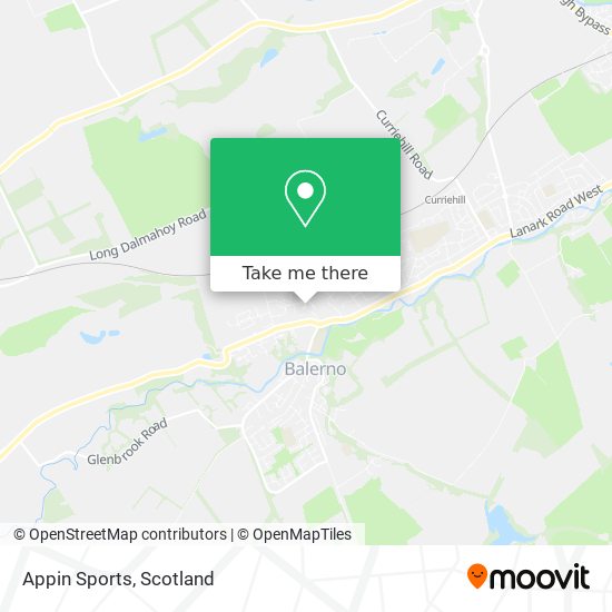 Appin Sports map