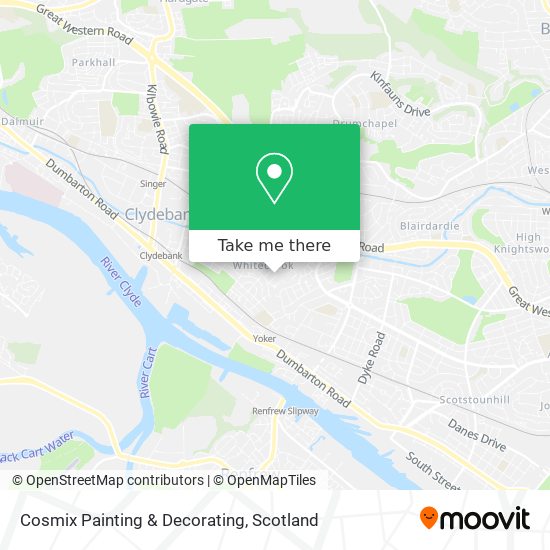 Cosmix Painting & Decorating map