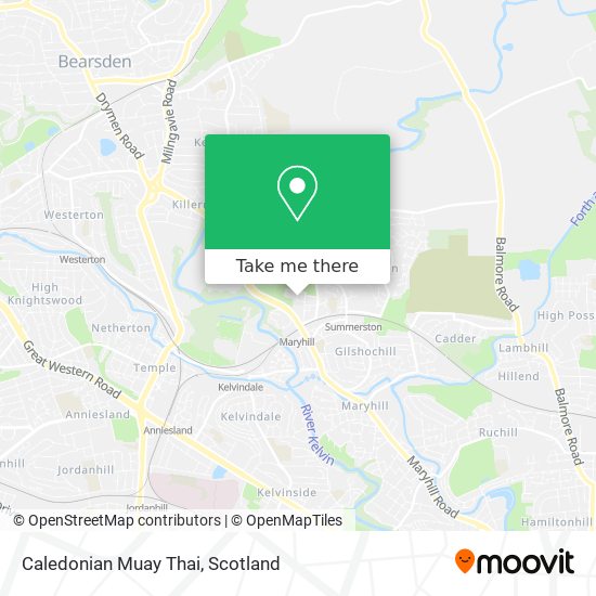 Caledonian Muay Thai map