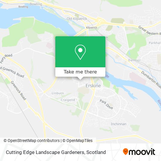 Cutting Edge Landscape Gardeners map