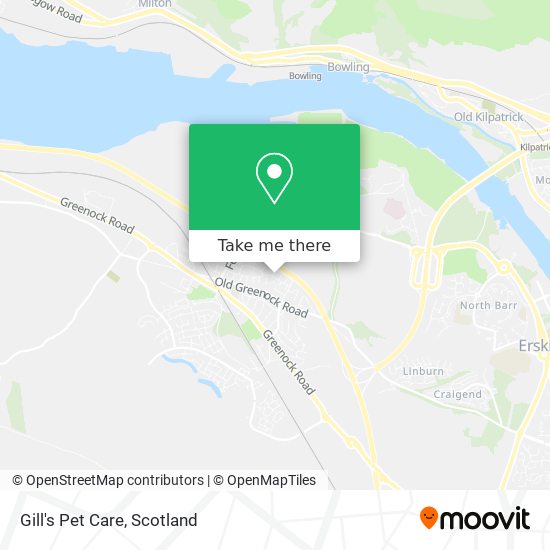 Gill's Pet Care map