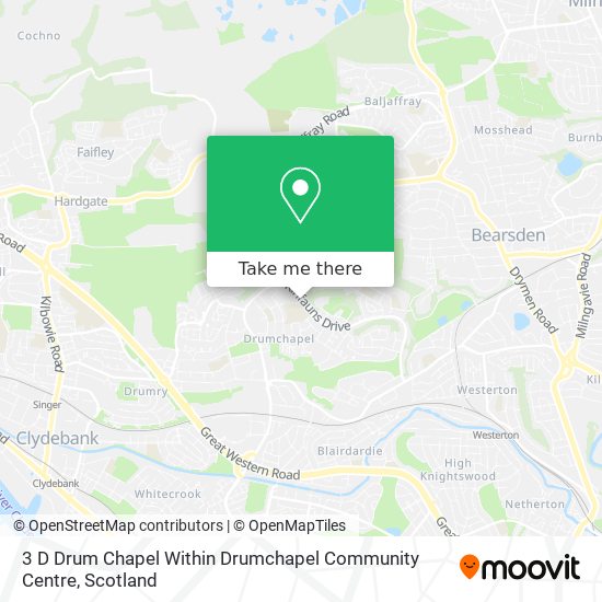 3 D Drum Chapel Within Drumchapel Community Centre map