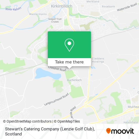 Stewart's Catering Company (Lenzie Golf Club) map