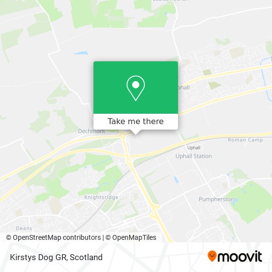 Kirstys Dog GR map