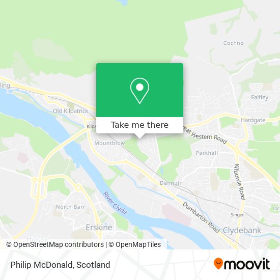 Philip McDonald map