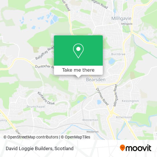 David Loggie Builders map