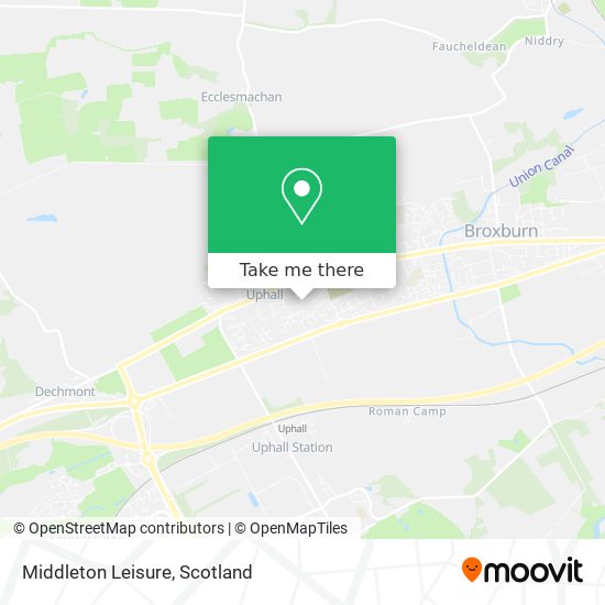 Middleton Leisure map