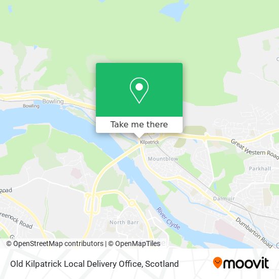 Old Kilpatrick Local Delivery Office map