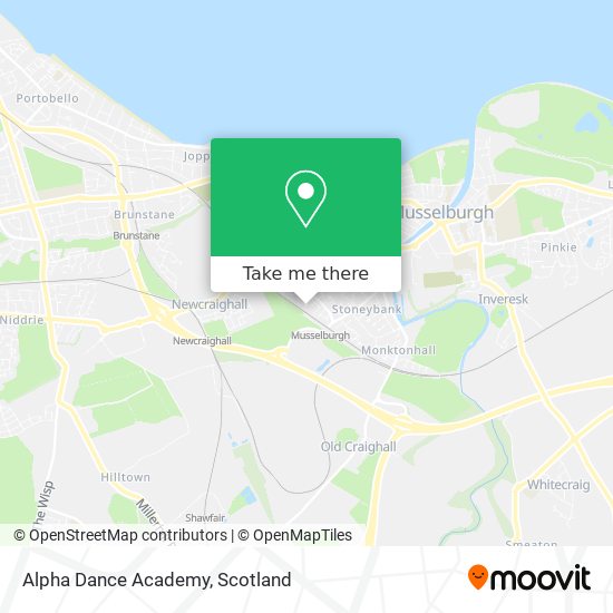 Alpha Dance Academy map