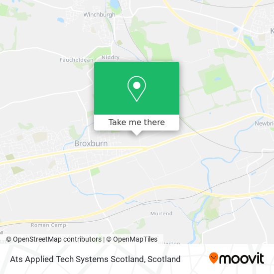 Ats Applied Tech Systems Scotland map