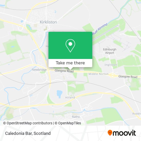 Caledonia Bar map