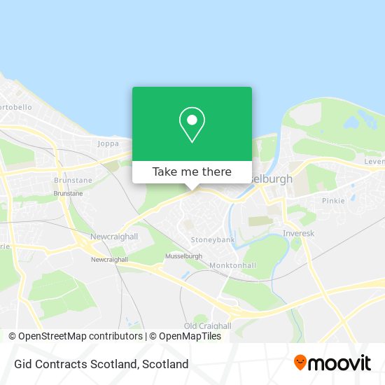 Gid Contracts Scotland map