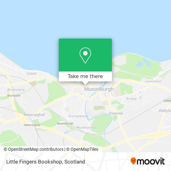 Little Fingers Bookshop map